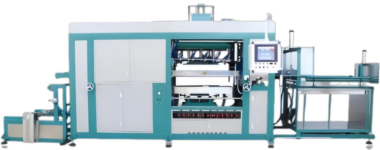Vacuum Former Stable Production Cycle Before Delivery for Blister and Plastic Tray Forming