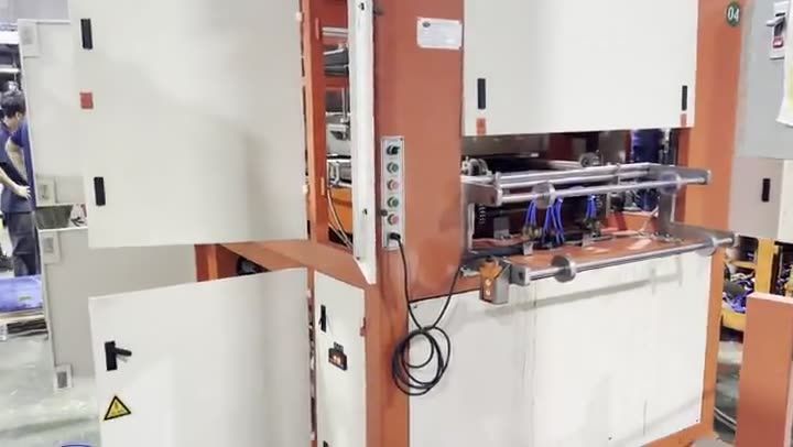 Vacuum Forming Machine Factory Test Run Before Shipment for Blister and Tray Production